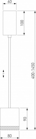 Подвесной светильник Elektrostandard Lead a062414