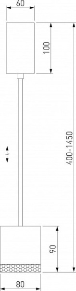 Подвесной светильник Elektrostandard Lead a062414