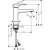 Смеситель для раковины hansgrohe Metropol 110 32507670 матовый черный