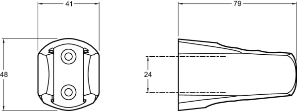 Держатель для душа Jacob Delafon E75075-CP
