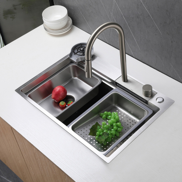 Смеситель для кухни Abber Wasser Kreis AF8114SP сатин