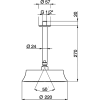 Верхний душ Cisal Shower DS01328021