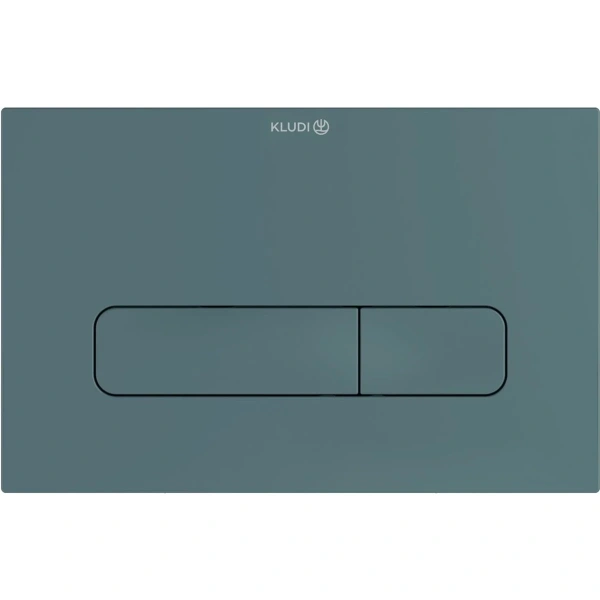 Инсталляция для унитаза Kludi Unifix 79101 + 30PP01O3 с кнопкой смыва, бирюзовый матовый