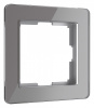 Рамка на 1 пост Werkel Acrylic (графит) W0012704