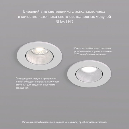 Встраиваемый светильник Denkirs DK3020 DK3061-WH