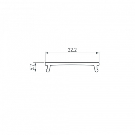 Рассеиватель Arlight LINIA32 058473
