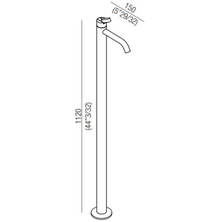 Смеситель для раковины Agape Square ARUB1096A