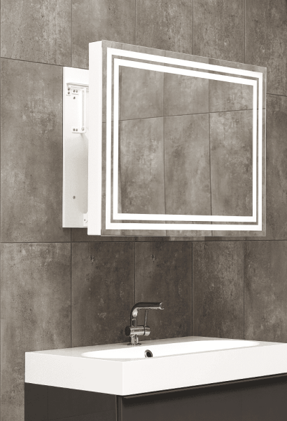 Зеркало Bagno Piu Neo 80X60 белое