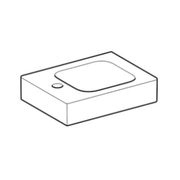 Раковина 38x28 см Geberit iCon 124836000