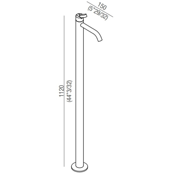 Смеситель для раковины Agape Square ARUB1096A
