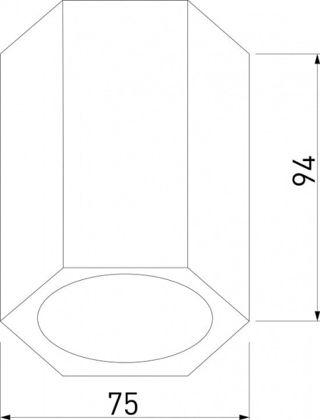 Накладной светильник Elektrostandard 25036/LED a055856