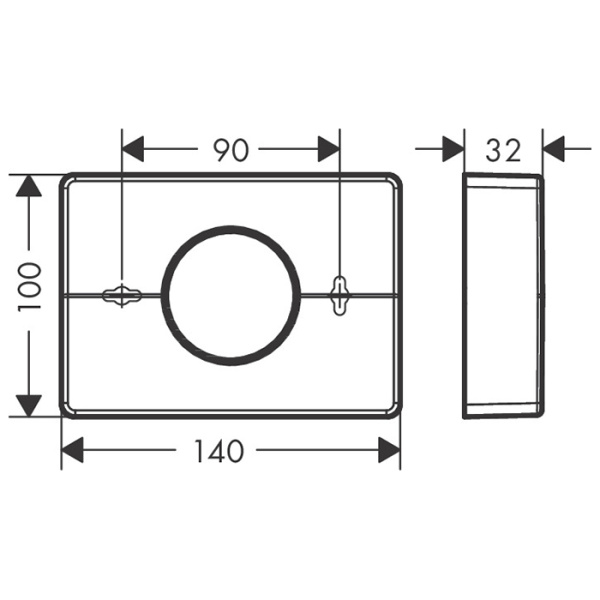Держатель гигиенических пакетов hansgrohe AddStoris 41773990 полированное золото