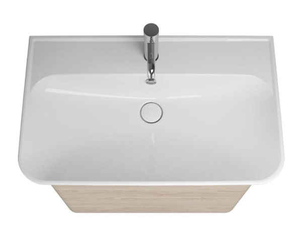 Тумба с раковиной Burgbad Iveo 80 SFEN080F2747G0161C0001*1 кашемировый дуб