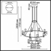 Подвесная люстра Odeon Light HIGHTECH 7144/110L