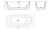 Акриловая ванна BelBagno 180x80 BB706-1800-800