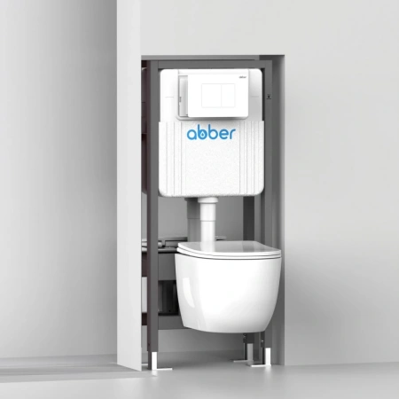 Инсталляция для двух унитазов Abber AC0106