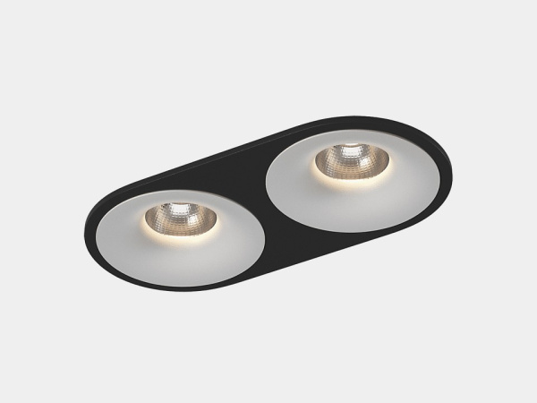 Рамка на 2 светильника SWG PRO COMBO COMBO-4R2-BL