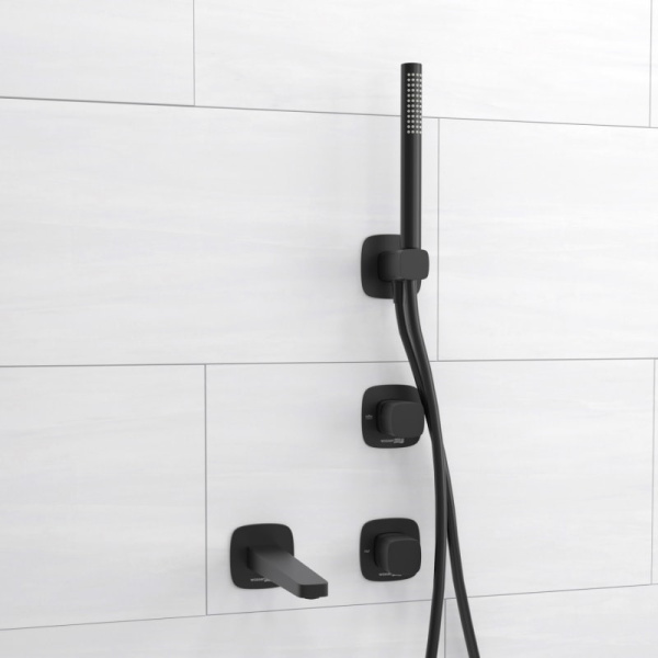 Душевой комплект WasserKRAFT Nuthe A9151.264.315.327.242.217 черный