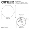 Накладной светильник Citilux RON CL941D25B1