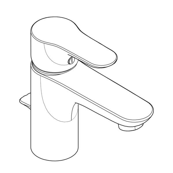 Смеситель для раковины Kludi Objekta 322340575