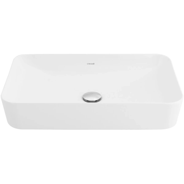 Раковина-чаша Creavit Ultra UL060-00CB00E-0000 60x40 см, накладная, белый