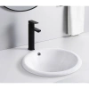 Раковина CeramaLux 1203 50x42 см, встраиваемая сверху, белый