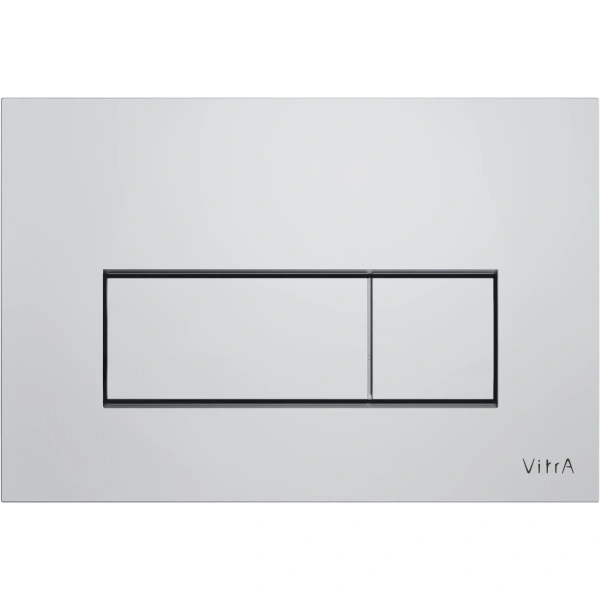 Инсталляция для унитаза VitrA Core 800-1875 с кнопкой смыва, хром