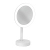 Косметическое зеркало Kludi Vela R 5899553F белый матовый