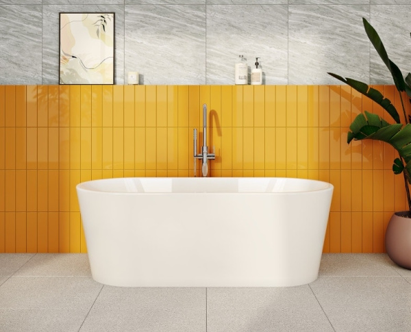 Акриловая ванна Vitra Geo 170x80 65370006000