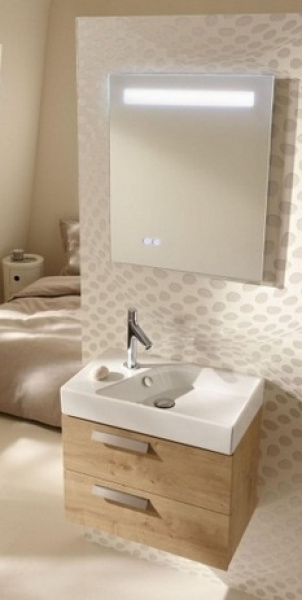 Тумба под раковину 80 см Jacob Delafon Rythmik EB1302-G80 светло-коричневый лак