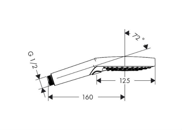 Лейка для душа hansgrohe Raindance Select 26530000