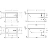 Акриловая ванна Duravit D.1 150х70 700487000000000