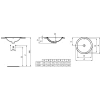 Раковина 48x48 см Ideal Standard Connect E505301