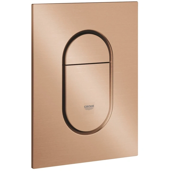 Инсталляция для унитаза Grohe Arena Cosmopolitan S 39750001 + 37624DL0 с кнопкой смыва, теплый закат матовый