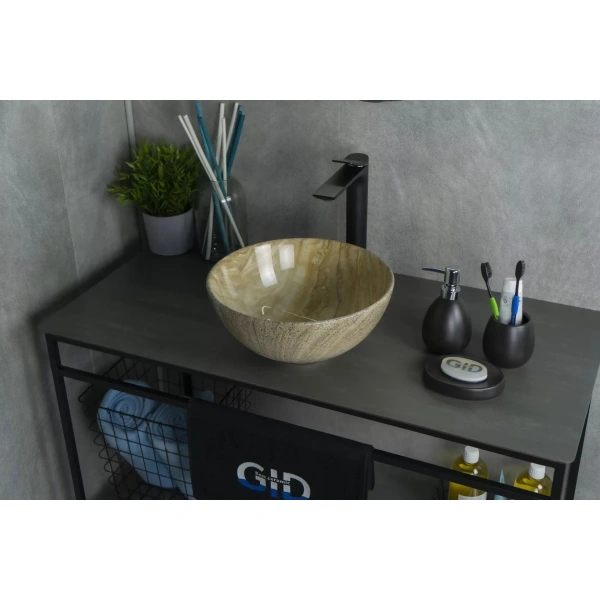 Раковина 32x32 см GID Stone Edition Mnc488