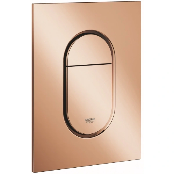 Инсталляция для унитаза Grohe Arena Cosmopolitan S 39750001 + 37624DA0 с кнопкой смыва, теплый закат глянец