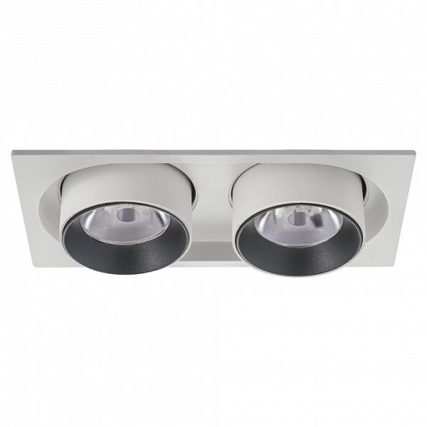 Встраиваемый светильник на штанге AM-Group AM334 AM334-2 WH+BK