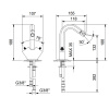Смеситель для биде Fantini Venezia 29 02 N462SWF