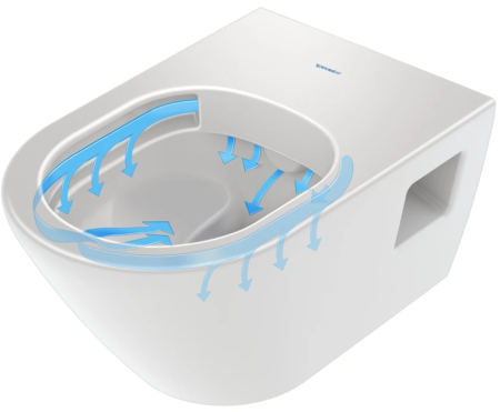 Подвесной унитаз Duravit D-Neo 45780900A1 с крышкой-сиденьем
