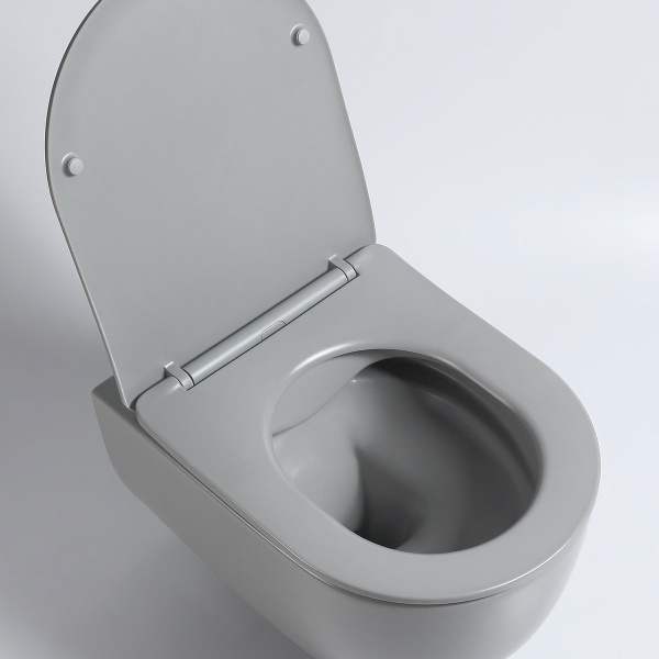 Подвесной унитаз Vincea Evo VT1-34SMG матовый серый