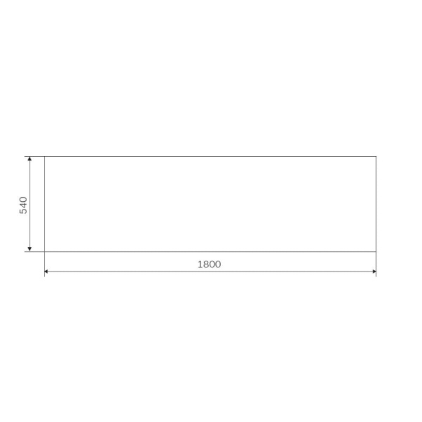 Панель для ванны 180х70 AM.PM Gem W93A-180-070W-P белый