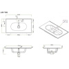 Раковина BelBagno Love 90 LOV-900-LVB
