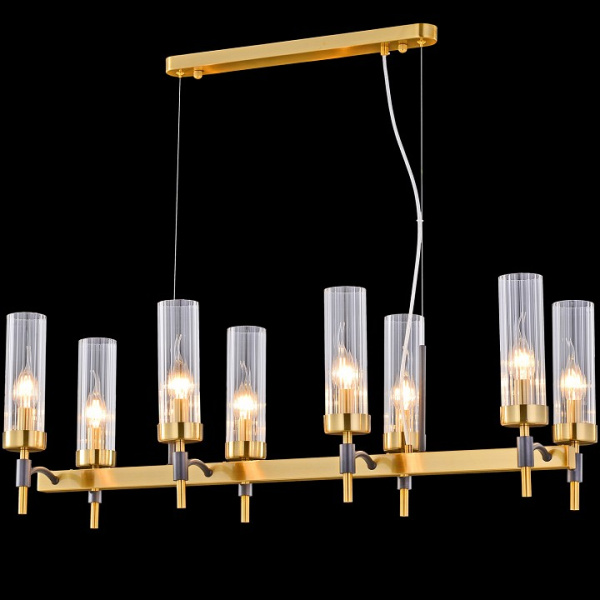 Подвесная люстра ILLUMICO BRASS TUBO IL5177-8LLS-29 BRASS TUBO