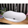 Раковина-чаша CeramaLux 9175 66x42 см, накладная, белый