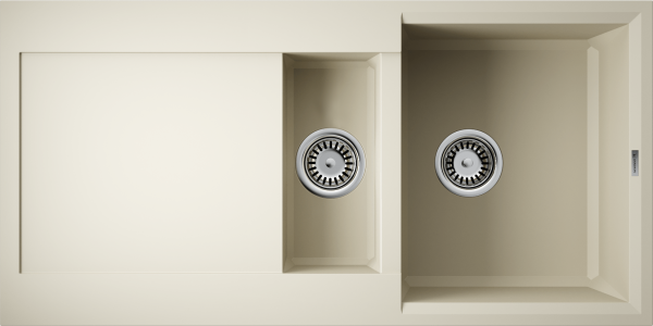 Кухонная мойка Omoikiri Sakaime 100-2 4993893 ваниль