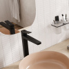 Смеситель для раковины WasserKRAFT Bever 2403H черный матовый