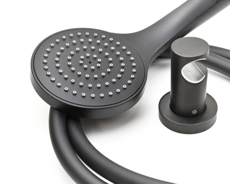 Держатель для душа Paini 53PZ186TT черный матовый