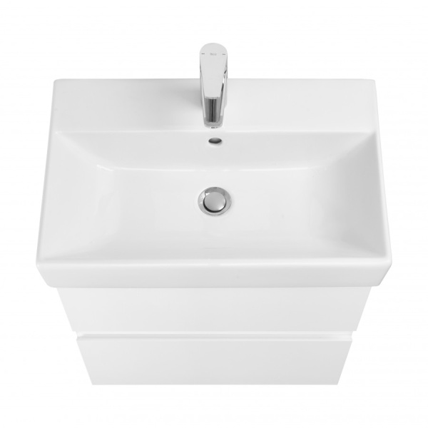 Тумба под раковину Roca Oleta 60 A857639806 белый глянец