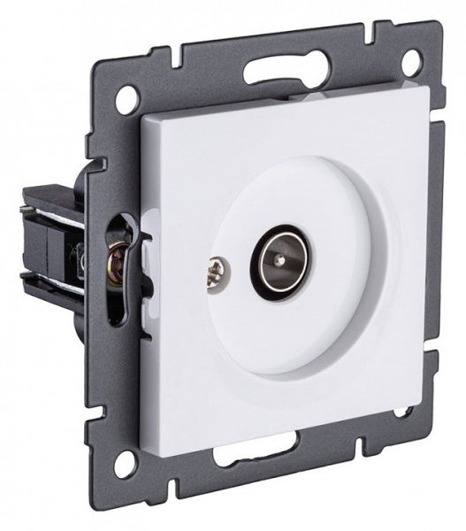 ТВ-розетка без рамки Kollinger  REA-007WH