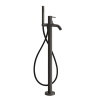 Смеситель для ванны Gessi 316 54028#707 черный матовый
